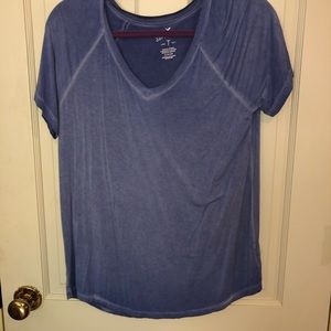 American Eagle Blue Top